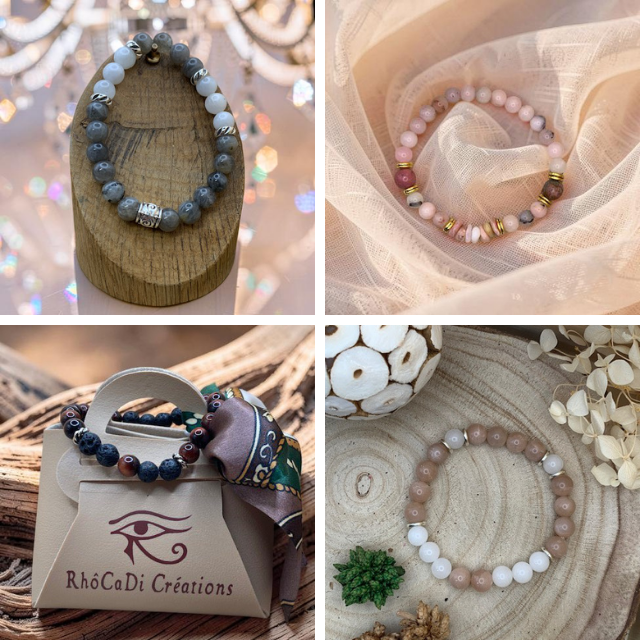 BRACELETS EN PIERRES NATURELLES